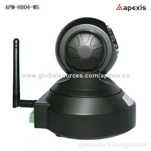 Wireless Auto-tracking Smart Home IP Camera, DDNS, PTZ, Wi-Fi and Infrared Night Visibility
